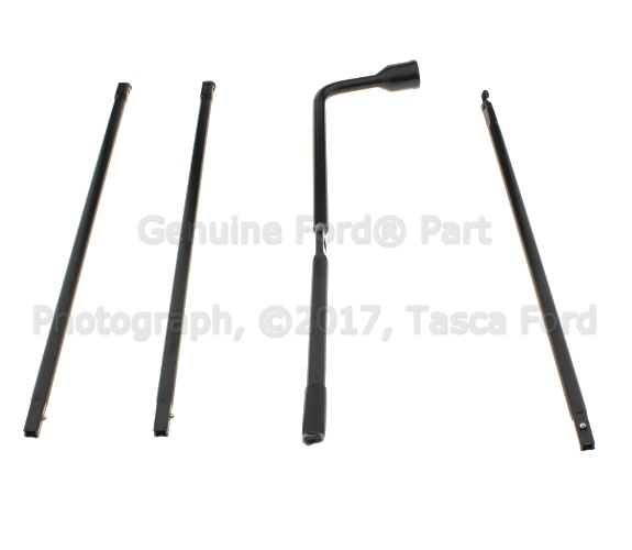 8C3Z17005A - Body: Jack for Ford: F-250 Super Duty, F-350 Super Duty, F-450 Super Duty Image