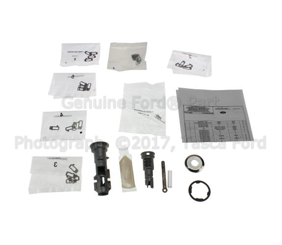 5F1Z5443262CA - Body: Lock Cylinder for Ford: Five Hundred, Taurus, Thunderbird | Mercury: Montego, Sable Image
