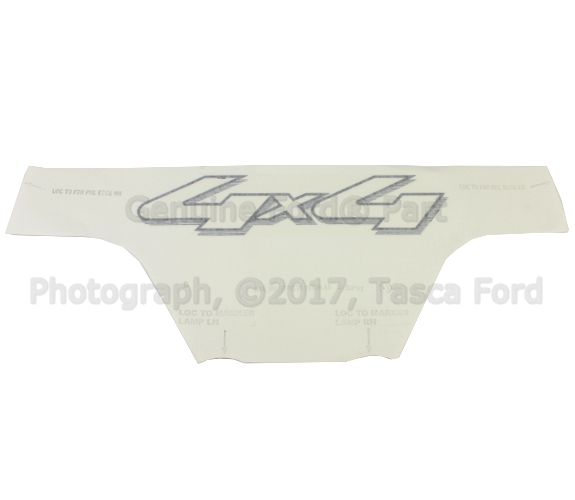 5C3Z9925622BAB - Body: Decal for Ford: F-250 Super Duty, F-350 Super Duty, F-450 Super Duty, F-550 Super Duty Image