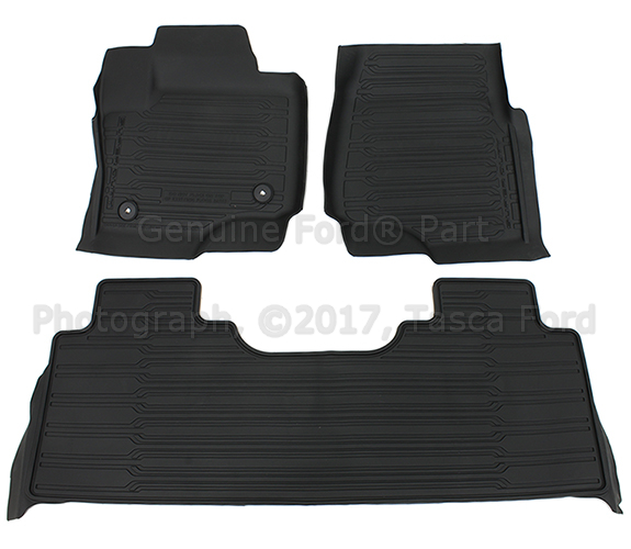 HC3Z2613300BA - Interior: Floor Liner, Tray Style for Ford: E-350 Super Duty, E-450 Super Duty, F-250 Super Duty, F-350 Super Duty, F-450 Super Duty, F-550 Super Duty Image