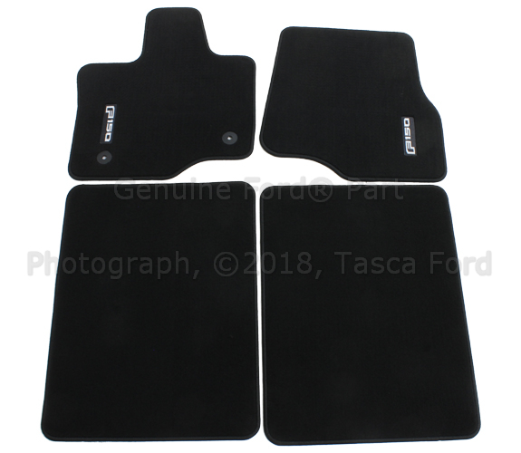 JL3Z1613086AD - : Floor Mats, Carpeted, Black, 4-Piece Set for Ford: F-150 Image