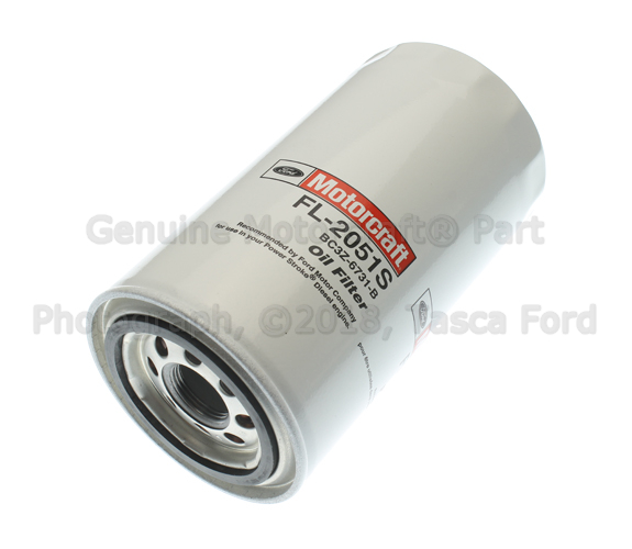 MU2Z6731C - : Oil Filter for Ford: F-250 Super Duty, F-350 Super Duty, F-450 Super Duty, F-550 Super Duty Image