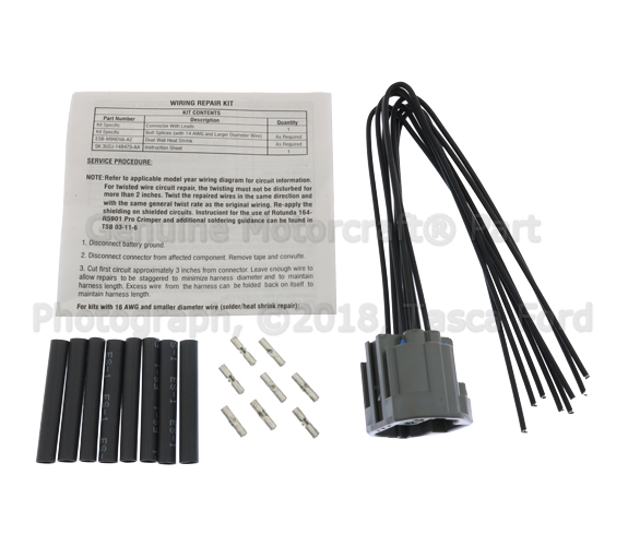 DU2Z14S411CB - : Wire Assembly for Ford Image