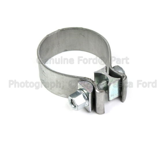 2L1Z5A231AA - Exhaust: Converter &amp; Pipe Clamp for Ford: Expedition, Explorer, Explorer Sport Trac | Lincoln: Navigator | Mercury: Mountaineer Image