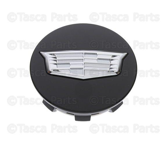 19333201 - Wheels: Wheel Center Caps, Black w\\/Chrome Crest for GM Image