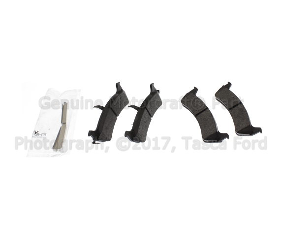 BR2 - Brakes: Motorcraftâ„¢ Rear Pads for Ford Image