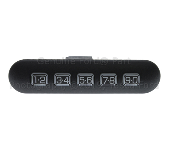 BT4Z14A626AA - Body: Keyless Lock Pad for Ford: Edge Image