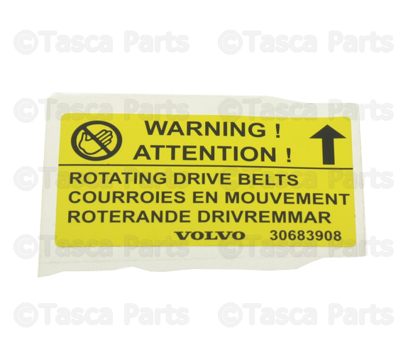 30683908 - Body: Caution Label for Volvo Image