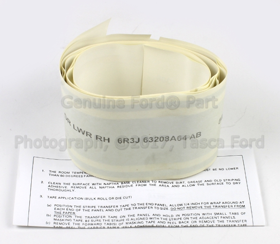 7R3Z6320000BG - Body: Stripe Tape for Ford: Mustang Image
