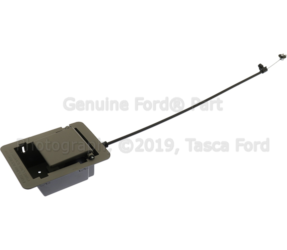 DL3Z1662419AJ - Body: Release Handle for Ford: F-150, F-250 Super Duty, F-350 Super Duty, F-450 Super Duty Image