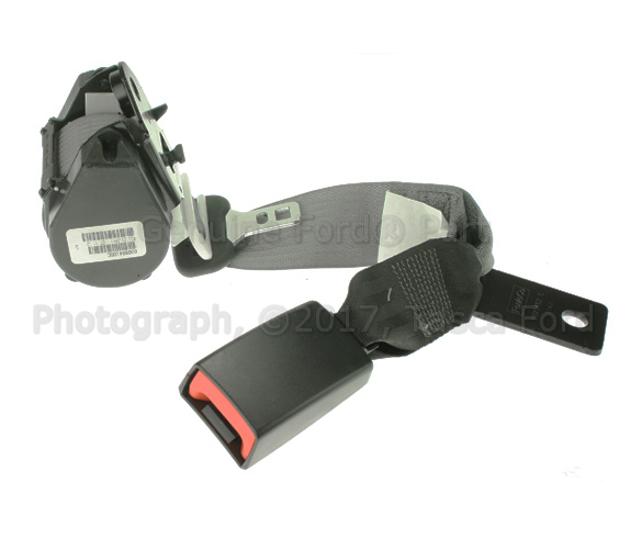 9C2Z16611B64AA - Electrical: Center Belt Assembly for Ford: E-150, E-250, E-350 Super Duty Image