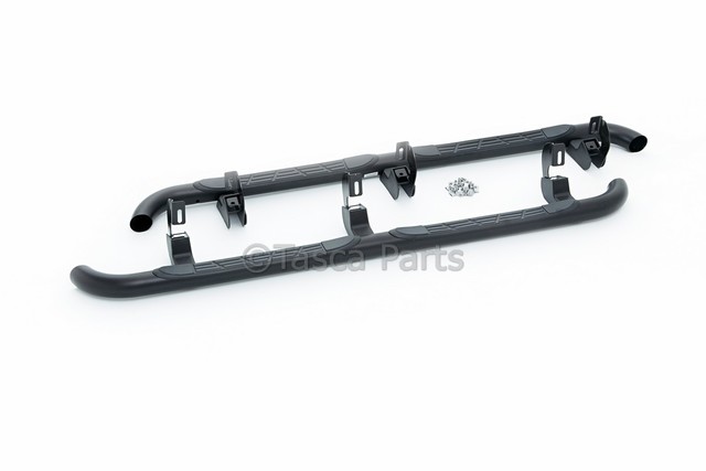 19213584 - Body: Assist Steps, 3in Round Black for Chevrolet: Silverado 1500, Silverado 2500 HD, Silverado 3500 HD | GMC: Sierra 1500, Sierra 2500 HD, Sierra 3500 HD Image