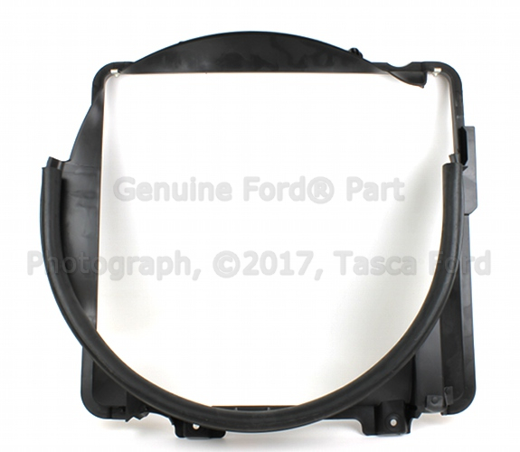6C2Z8146AB - Cooling System: Fan Shroud for Ford: E-350 Club Wagon, E-350 Super Duty, E-450 Super Duty Image