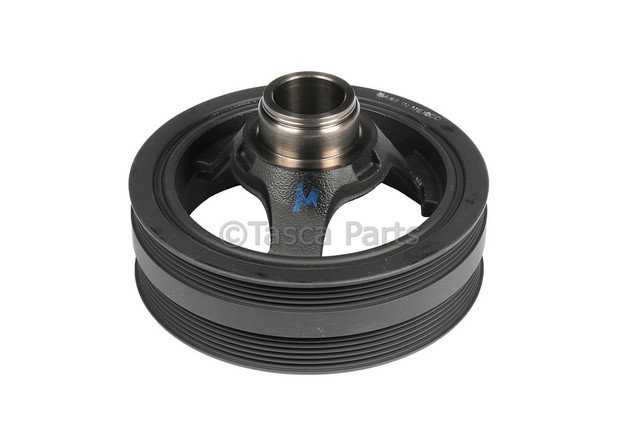 19300488 - Engine: Vibration Damper for Chevrolet: Express 1500, Express 2500, Express 3500, Express 4500, LCF 3500, Silverado 2500 HD, Silverado 3500 HD, Suburban 2500, Suburban 3500 HD | GMC: Savana 1500, Savana 2500, Savana 3500, Savana 4500, Sierra 2500 HD, Sierra 3500 HD, Yukon XL 2500 Image