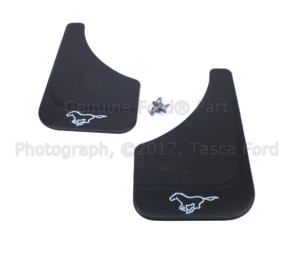 F6ZZ16A550BA - Exterior: Splash Guards, Flat for Ford: Mustang Image