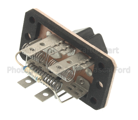 4L3Z19A706AA - HVAC: Resistor for Ford: Escape, Excursion, Expedition, F-150, F-150 Heritage, F-250, F-250 HD, F-250 Super Duty, F-350, F-Super Duty, Mustang | Lincoln: Navigator | Mercury: Mariner, Villager Image