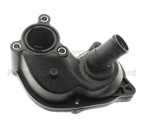 2L5Z8592BB - Cooling System: Thermostat Housing for Ford: Explorer, Explorer Sport, Explorer Sport Trac, Ranger | Mercury: Mountaineer Image