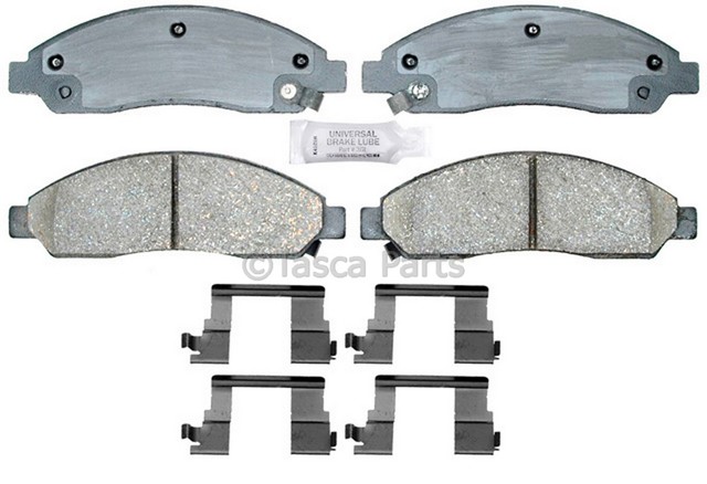 19427985 - : Ceramic Front Disc Brake Pad Kit with Clips for GM Image