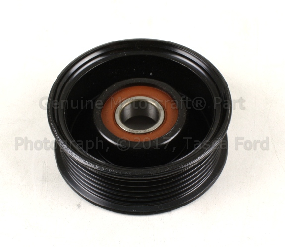 YW7Z8678AA - Cooling System: Idler Pulley for Ford: Crown Victoria, Mustang | Lincoln: Town Car | Mercury: Grand Marquis, Marauder Image