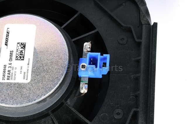 25856948 - Body: Rear Dr Speaker for Chevrolet: Silverado 1500, Silverado 2500 HD, Silverado 3500 HD | GMC: Sierra 1500, Sierra 2500 HD, Sierra 3500 HD Image