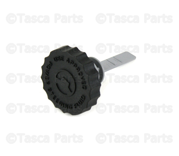 52106856AC - Steering: Power Steering Reservoir Cap for Chrysler: 300, Aspen | Dodge: Challenger, Charger, Durango, Magnum, Ram 1500, Ram 2500, Ram 3500 Image