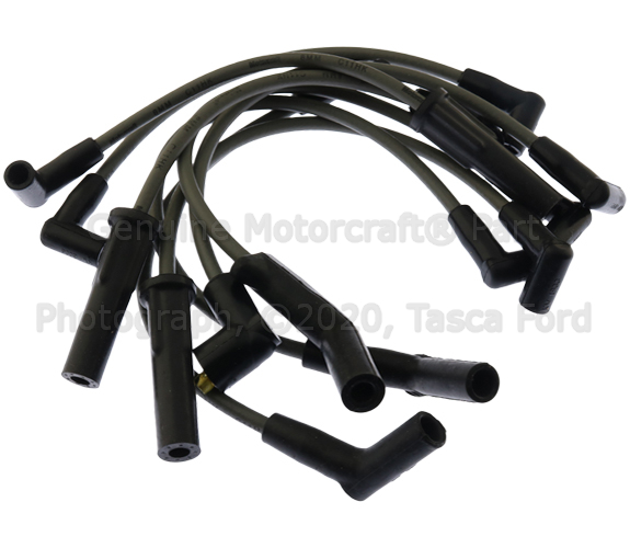 E9PZ12259J - Electrical: Spark Plug Wire Set for Ford: Bronco, E-150 Econoline, E-150 Econoline Club Wagon, E-250 Econoline, E-250 Econoline Club Wagon, E-350 Econoline, E-350 Econoline Club Wagon, F-150, F-250, F-350 Image