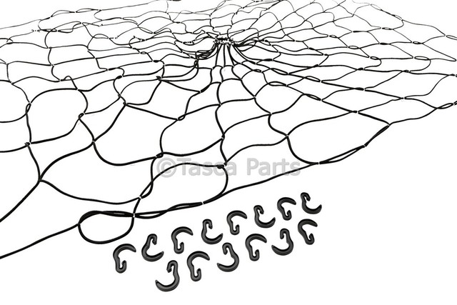 12343606 - : Bed Cargo Net for Cadillac: Escalade, Escalade ESV | Chevrolet: Silverado 1500, Silverado 1500 LTD, Silverado 2500 HD, Silverado 3500 HD | GMC: Sierra 1500, Sierra 1500 Limited, Sierra 2500 HD, Sierra 3500 HD Image