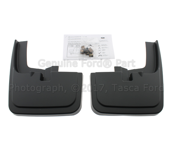 FL3Z16A550CA - Exterior: Splash Guards, Molded, Front Pair for Ford: F-150 Image
