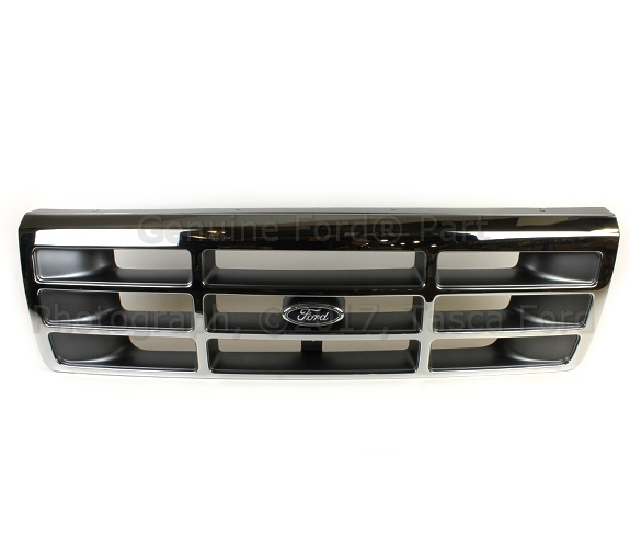 F4TZ8200A - Body: Grille for Ford: Bronco, F-150, F-250, F-250 HD, F-350, F-Super Duty Image