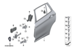 41007461351 - : Door Shell for BMW Image