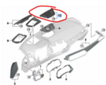 51459399315 - Body: Speaker Trim Panel for BMW Image