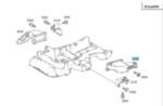 1132231304 - : Mount Bracket - left for Mercedes-Benz Image