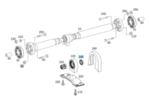 8981512564 - Propeller Shaft: Deep-Groove Ball Bearing for Mercedes-Benz Image