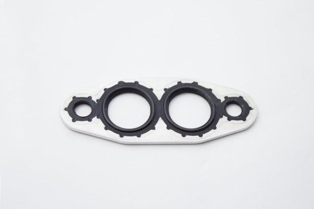 15203889 - : Part# 15203889 Engine Oil Cooler Gasket for Cadillac: CTS, Escalade, Escalade ESV, Escalade EXT | Chevrolet: Avalanche, Avalanche 1500, Camaro, Caprice, Corvette, Express 1500, Express 2500, Express 3500, Express 4500, LCF 3500, Silverado 1500, Silverado 1500 Classic, Silverado 1500 HD, Silverado 1500 HD Classic, Silverado 2500, Silverado 2500 HD, Silverado 2500 HD Classic, Silverado 3500, Silverado 3500 Classic, Silverado 3500 HD, SS, Suburban 1500, Suburban 2500, Suburban 3500 HD, Tahoe | GMC: Savana 1500, Savana 2500, Savana 3500, Savana 4500, Sierra 1500, Sierra 1500 Classic, Sierra 1500 HD, Sierra 1500 HD Classic, Sierra 2500, Sierra 2500 HD, Sierra 2500 HD Classic, Sierra 3500, Sierra 3500 Classic, Sierra 3500 HD, Yukon, Yukon XL 1500, Yukon XL 2500 | Hummer: H2 | Pontiac: G8 Image