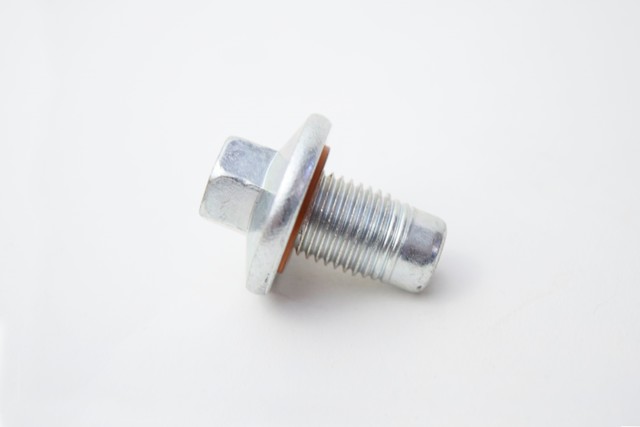 11569943 - : Part# 11569943 Engine Oil Drain Plug for Chevrolet: Express 2500, Express 3500, Express 4500, Silverado 2500 HD, Silverado 2500 HD Classic, Silverado 3500, Silverado 3500 Classic, Silverado 3500 HD | GMC: Savana 2500, Savana 3500, Savana 4500, Sierra 2500 HD, Sierra 2500 HD Classic, Sierra 3500, Sierra 3500 Classic, Sierra 3500 HD Image