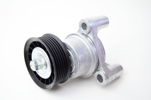 12609719 - Cooling System: Belt Tensioner for Buick: Rainier | Cadillac: Escalade, Escalade ESV, Escalade EXT | Chevrolet: Avalanche, Avalanche 1500, Avalanche 2500, Colorado, Express 1500, Express 2500, Express 3500, Express 4500, LCF 3500, Silverado 1500, Silverado 1500 Classic, Silverado 1500 HD, Silverado 1500 HD Classic, Silverado 2500, Silverado 2500 HD, Silverado 2500 HD Classic, Silverado 3500, Silverado 3500 Classic, Silverado 3500 HD, SSR, Suburban 1500, Suburban 2500, Suburban 3500 HD, Tahoe, Trailblazer, Trailblazer EXT | GMC: Canyon, Envoy, Envoy XL, Envoy XUV, Savana 1500, Savana 2500, Savana 3500, Savana 4500, Sierra 1500, Sierra 1500 Classic, Sierra 1500 HD, Sierra 1500 HD Classic, Sierra 2500, Sierra 2500 HD, Sierra 2500 HD Classic, Sierra 3500, Sierra 3500 Classic, Sierra 3500 HD, Yukon, Yukon XL 1500, Yukon XL 2500 | Hummer: H2, H3, H3T Image