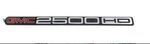 15114056 - Body: Nameplate for GMC: Sierra 2500, Sierra 2500 HD, Sierra 2500 HD Classic Image