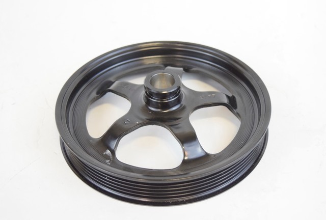 19421487 - : Pump Pulley for Buick: Commercial Chassis, Roadmaster | Cadillac: Brougham, Escalade, Escalade ESV, Escalade EXT, Fleetwood | Chevrolet: Astro, Avalanche, Blazer, C1500, C2500, C3500, Camaro, Caprice, Express 1500, Express 2500, Express 3500, G10, G20, G30, K1500 Pickup, K2500 Pickup, K3500 Pickup, P20, P30, S10, S10 Blazer, Silverado 1500, Silverado 1500 Classic, Silverado 1500 HD, Silverado 1500 HD Classic, Silverado 2500, Silverado 2500 HD, Silverado 2500 HD Classic, Silverado 3500, Silverado 3500 Classic, Silverado 3500 HD, Suburban 1500, Suburban 2500, Suburban C1500, Suburban C2500, Suburban K1500, Suburban K2500, Tahoe | GMC: C1500 Pickup, C2500 Pickup, C3500 Pickup, G1500, G2500, G3500, Jimmy, Jimmy S15, K1500 Pickup, K2500 Pickup, K3500 Pickup, P2500, P3500, S15, Safari, Savana 1500, Savana 2500, Savana 3500, Sierra 1500, Sierra 1500 Classic, Sierra 1500 HD, Sierra 1500 HD Classic, Sierra 2500, Sierra 2500 HD, Sierra 2500 HD Classic, Sierra 3500, Sierra 3500 Classic, Sierra 3500 HD, Sonoma, Suburban C1500, Suburban C2500, Suburban K1500, Suburban K2500, Syclone, Typhoon, Yukon, Yukon XL 1500, Yukon XL 2500 | Hummer: H2 | Oldsmobile: Bravada, Custom Cruiser | Pontiac: Firebird Image