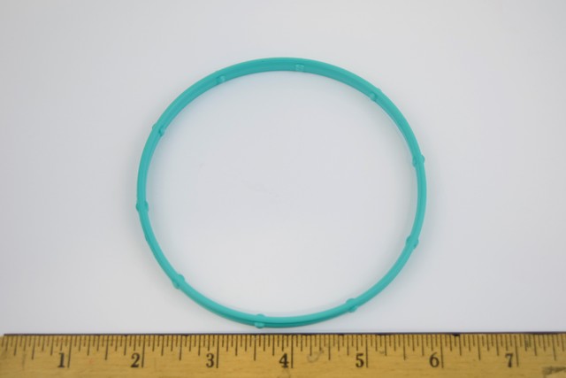 12589235 - : Part# 12589235 Fuel Injection Throttle Body Seal for Buick: Rainier | Cadillac: Escalade, Escalade ESV, Escalade EXT | Chevrolet: Avalanche, Colorado, Express 1500, Express 2500, Express 3500, Express 4500, LCF 3500, Silverado 1500, Silverado 2500 HD, Silverado 3500 HD, SSR, Suburban 1500, Suburban 2500, Suburban 3500 HD, Tahoe, Trailblazer, Trailblazer EXT | GMC: Canyon, Envoy, Envoy XL, Savana 1500, Savana 2500, Savana 3500, Savana 4500, Sierra 1500, Sierra 2500 HD, Sierra 3500 HD, Yukon, Yukon XL 1500, Yukon XL 2500 | Hummer: H2, H3, H3T Image