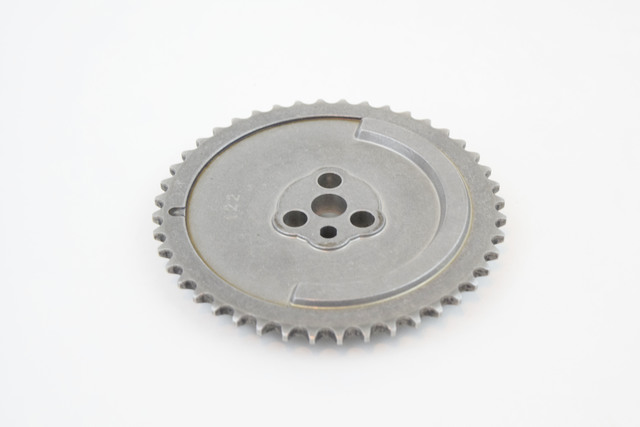 12576407 - : Part# 12576407 Engine Timing Camshaft Sprocket for Buick: Rainier | Cadillac: CTS, Escalade, Escalade ESV, Escalade EXT | Chevrolet: Avalanche 1500, Camaro, Corvette, Express 1500, Express 2500, Express 3500, Impala, Monte Carlo, Silverado 1500, Silverado 1500 Classic, Silverado 1500 HD, Silverado 1500 HD Classic, Silverado 2500, Silverado 2500 HD, Silverado 2500 HD Classic, Silverado 3500, Silverado 3500 Classic, SSR, Suburban 1500, Suburban 2500, Tahoe, Trailblazer, Trailblazer EXT | GMC: Envoy, Envoy XL, Envoy XUV, Savana 1500, Savana 2500, Savana 3500, Sierra 1500, Sierra 1500 Classic, Sierra 1500 HD, Sierra 1500 HD Classic, Sierra 2500, Sierra 2500 HD, Sierra 2500 HD Classic, Sierra 3500, Sierra 3500 Classic, Yukon, Yukon XL 1500, Yukon XL 2500 | Hummer: H2 | Pontiac: Firebird, Grand Prix, GTO Image