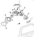 42895611 - : Mirror Assembly for Chevrolet: Trailblazer Image