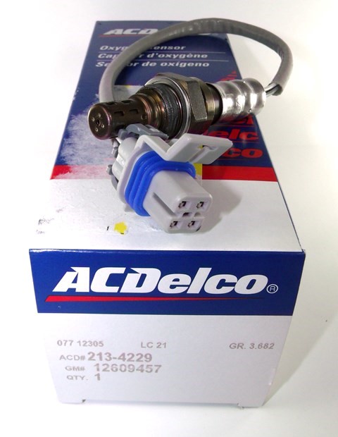 12609457 - : Part# 12609457 Heated Oxygen Sensor for Cadillac: Escalade, Escalade ESV, Escalade EXT | Chevrolet: Avalanche, Camaro, Silverado 1500, Silverado 2500 HD, Silverado 3500 HD, Suburban 1500, Suburban 2500, Tahoe | GMC: Sierra 1500, Sierra 2500 HD, Sierra 3500 HD, Yukon, Yukon XL 1500, Yukon XL 2500 Image