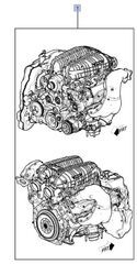 12731949 - : Engine  (LT6​) for Chevrolet: Corvette Image