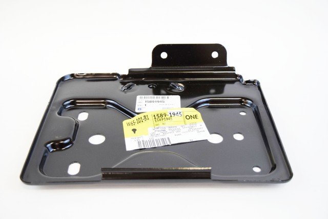 15891945 - Electrical: Battery Tray for Cadillac: Escalade, Escalade ESV, Escalade EXT | Chevrolet: Avalanche 1500, Avalanche 2500, Silverado 1500, Silverado 1500 Classic, Silverado 1500 HD, Silverado 1500 HD Classic, Silverado 2500, Silverado 2500 HD, Silverado 2500 HD Classic, Silverado 3500, Silverado 3500 Classic, Silverado 3500 HD, Suburban 1500, Suburban 2500, Tahoe | GMC: Sierra 1500, Sierra 1500 Classic, Sierra 1500 HD, Sierra 1500 HD Classic, Sierra 2500, Sierra 2500 HD, Sierra 2500 HD Classic, Sierra 3500, Sierra 3500 Classic, Sierra 3500 HD, Yukon, Yukon XL 1500, Yukon XL 2500 Image
