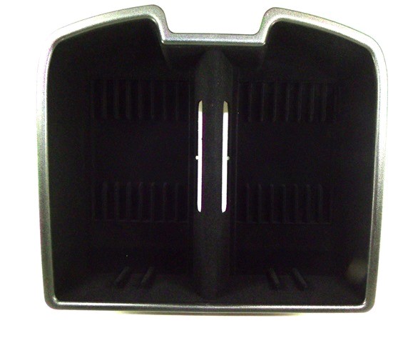 19166288 - Interior: Front Floor Console Organizer - Ebony for Chevrolet: Avalanche, Silverado 1500, Silverado 1500 Classic, Silverado 1500 HD Classic, Silverado 2500 HD, Silverado 2500 HD Classic, Silverado 3500 Classic, Silverado 3500 HD, Suburban 1500, Suburban 2500, Tahoe | GMC: Sierra 1500, Sierra 1500 Classic, Sierra 1500 HD, Sierra 1500 HD Classic, Sierra 2500, Sierra 2500 HD, Sierra 2500 HD Classic, Sierra 3500, Sierra 3500 Classic, Sierra 3500 HD, Yukon, Yukon XL 1500, Yukon XL 2500 Image