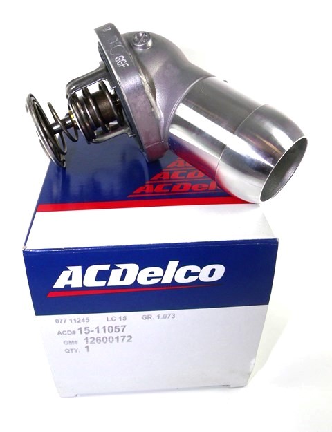 12600172 - : Part# 12600172 Engine Coolant Thermostat Water Inlet Assembly for Buick: Rainier | Cadillac: CTS, Escalade, Escalade ESV, Escalade EXT | Chevrolet: Avalanche 1500, Avalanche 2500, Corvette, Express 1500, Express 2500, Express 3500, Silverado 1500, Silverado 1500 Classic, Silverado 1500 HD, Silverado 1500 HD Classic, Silverado 2500, Silverado 2500 HD, Silverado 2500 HD Classic, Silverado 3500, Silverado 3500 Classic, Silverado 3500 HD, SSR, Suburban 1500, Suburban 2500, Tahoe, Trailblazer, Trailblazer EXT | GMC: Envoy, Envoy XL, Envoy XUV, Savana 1500, Savana 2500, Savana 3500, Sierra 1500, Sierra 1500 Classic, Sierra 1500 HD, Sierra 1500 HD Classic, Sierra 2500, Sierra 2500 HD, Sierra 2500 HD Classic, Sierra 3500, Sierra 3500 Classic, Sierra 3500 HD, Yukon, Yukon XL 1500, Yukon XL 2500 | Hummer: H2 | Pontiac: G8, GTO Image