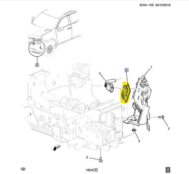 24049790 - : Trans Control module for Cadillac: CT6 | Chevrolet: Camaro, Colorado, Express 2500, Express 3500, Express 4500, Silverado 1500, Silverado 1500 LTD, Silverado 2500 HD, Silverado 3500 HD | GMC: Canyon, Savana 2500, Savana 3500, Savana 4500, Sierra 1500, Sierra 1500 Limited, Sierra 2500 HD, Sierra 3500 HD Image