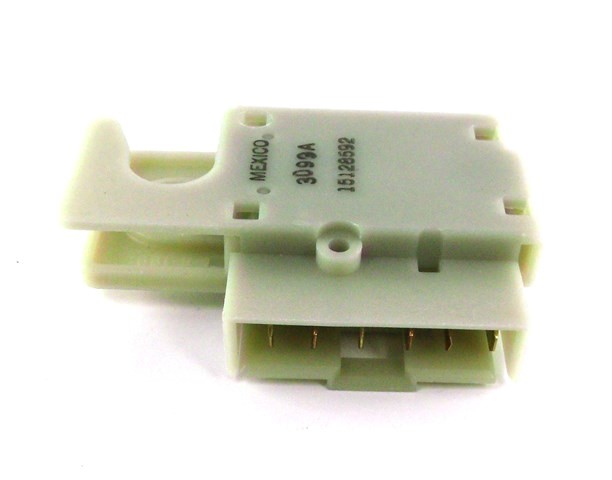 15128592 - Electrical: Stoplamp Switch for Cadillac: Escalade, Escalade ESV, Escalade EXT | Chevrolet: Avalanche 1500, Avalanche 2500, Silverado 1500, Silverado 1500 HD, Silverado 2500, Silverado 2500 HD, Silverado 3500, Suburban 1500, Suburban 2500, Tahoe | GMC: Sierra 1500, Sierra 1500 HD, Sierra 2500, Sierra 2500 HD, Sierra 3500, Yukon, Yukon XL 1500, Yukon XL 2500 Image