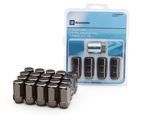 85105299 - : Wheel Locks And Lug Nuts Kit - Black for Buick: Enclave | Cadillac: Escalade, Escalade ESV, XT5, XT6 | Chevrolet: Blazer, Colorado, Silverado 1500, Silverado 1500 LD, Silverado 1500 LTD, Suburban, Suburban 3500 HD, Tahoe, Traverse | GMC: Acadia, Canyon, Sierra 1500, Sierra 1500 Limited, Yukon, Yukon XL Image