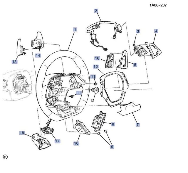 84568402 - Unclassified: Wheel, strg for GM Image